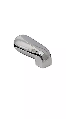 LASCO 08-1011 1/2  Copper Tube Slip Fit Non-Diverter Bathtub Spout Chrome Plated • $5.99