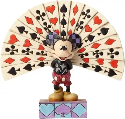 ALL DECKED OUT*Mickey Mouse*PLAYING CARDS*Disney Jim Shore*NIB*Rare*4050405 • $101.94