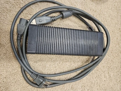 $24.99 • Buy Official Microsoft Xbox 360 Fat Power Supply Cord Brick Adapter! ~ Authentic!
