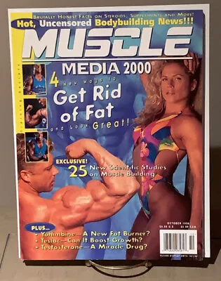 Muscle Media 2000 Magazine October 1996 - 4 New Ways To Get Rid Of Fat • $19.99