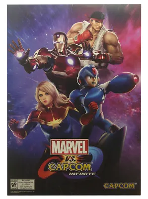 Marvel Vs Capcom Infinite E3 Expo Exclusive Poster 2017 Megaman Iron Man Ryu • $29.95