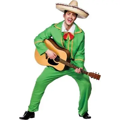 Wicked Costumes Mexican Mariachi Men's Fancy Dress Costume • £16.99