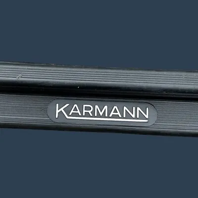 $99 • Buy Vw Cabriolet Mk1 Karmann Logo ￼Door Sill Entry Plate  Panel 80-93 Rabbit 2 Door