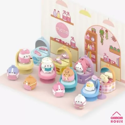 Molang Hair Salon Figure 8ea Set Korean Toy • $99