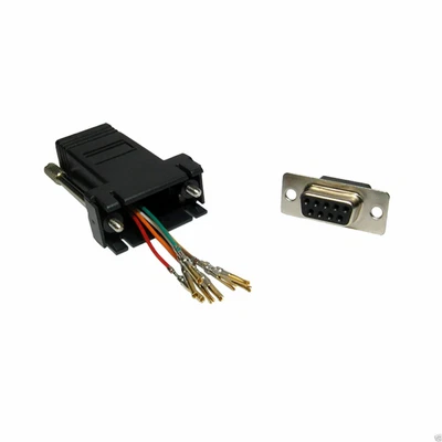 £3.41 • Buy RJ45 Female Socket To 9 Pin Serial DB9 Socket Adapter