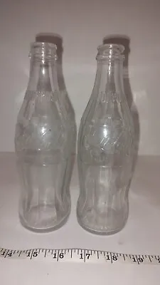 Vintage 10 Oz. Coca Cola Bottles Two • $7