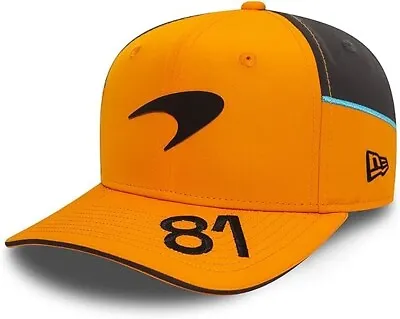 McLaren F1 New Era Oscar Piastri Official Team Baseball Cap Papaya Orange Kids • $81.30