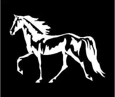 WALKING HORSE Vinyl Decal 7  X 5  (11 Colors) • $4.50