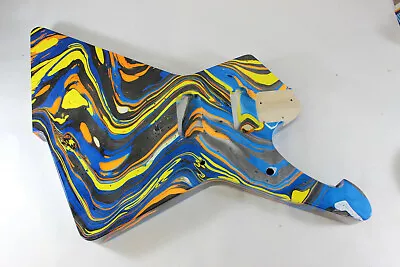 Swirled Hardtail Reverse Destroyer Body Fits Ibanez (tm) RG And Jem Necks P700 • $349