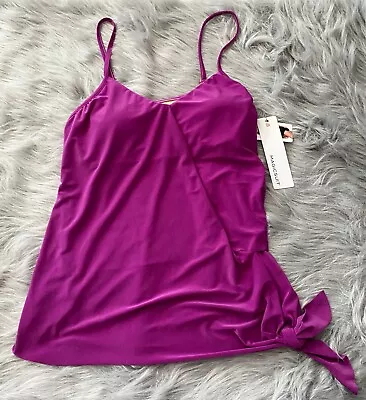 Magicsuit Nwt Hibiscus Pink Underwire Alex Tankini Swim Bikini Top 12 • $59.99