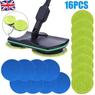 For Cordless Electric Spinning Mop Rechargeable Floor Cleaner Scrubber Polish UK • £13.49