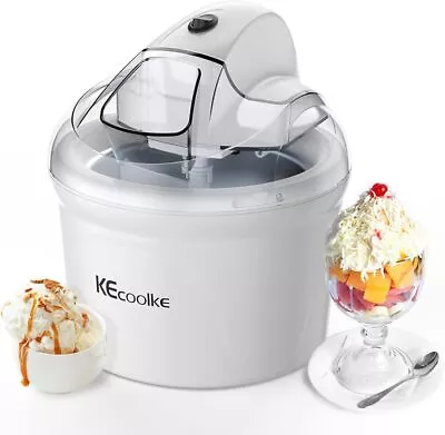 Ice Cream Maker Electric Ice Cream Machine Soft Serve Homemade 1.5 Quart • $40.91