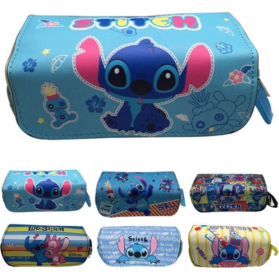 £9.79 • Buy Lilo & Stitch Pencil Case Students Stationery Box Cosmetic Bags Kids Boys Girls