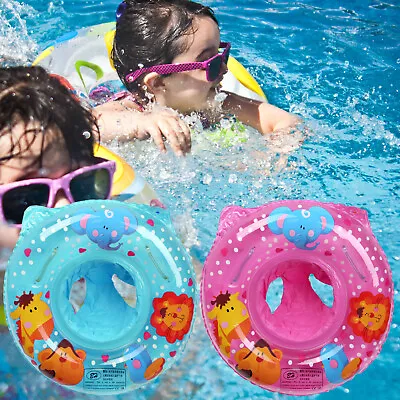 £7.95 • Buy UK Baby Swimming Ring Inflatable Float Seat Toddler Kid Water Pool Swim Aid Toys