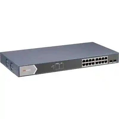 HIKVISION 16-Port Smart Managed Gigabit PoE Switch DS-3E1518P-SI • £160