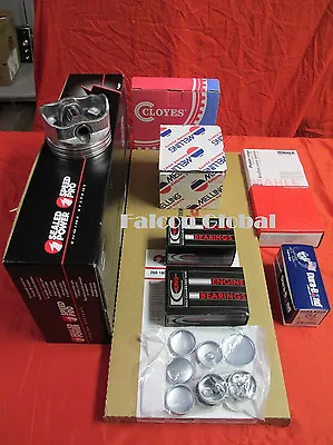 MARINE Engine Kit Pistons+Rings+Gaskets Mercruiser/Volvo/Chevy 4.3L For Bal+carb • $544.38