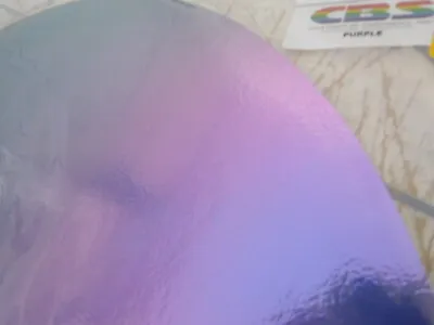 Dichroic Glass Sheet: Purple On Thin Black 90COE 3 Sq • $9.95