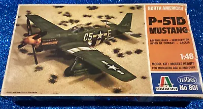 ITALERI 1/48 North American P-51D Mustang • $19.80
