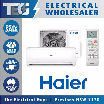 $610 • Buy Haier Tempo Air Conditioner 2.6KW Split System Aircon AS26TACHRA 1U26MACFRA R32