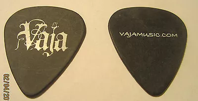 $7.48 • Buy VAJA Guitar Pick Black W White Lettering