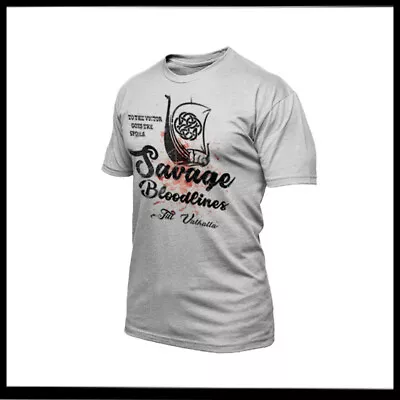 Viking Battle Norse Warrior Invasion T-Shirt Odin's Warriors Till Valhalla Tee  • $19.95