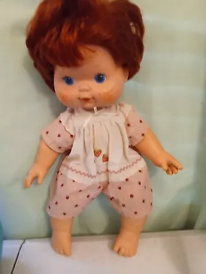 Vintage 1982 Kenner Strawberry Shortcake Blow Kiss Doll American Greetings. • $14.95