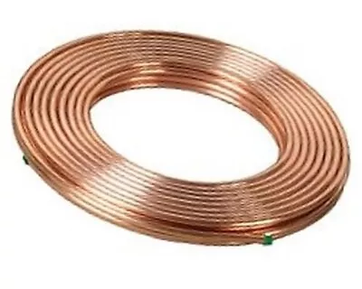 1/4 Inch X 100 Ft. Soft Copper Tubing - Refrigeration ACR Tubing • $99.99