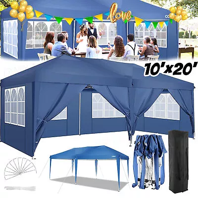 10'x20' Pop Up Canopy Outdoor Folding Gazebo Vendor Party Tent Beach Sun Shade*& • $205.99