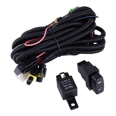 Fog Light Wire Harness Relay Fit For Mitsubishi Outlander Lancer Pajero Use • $17.96