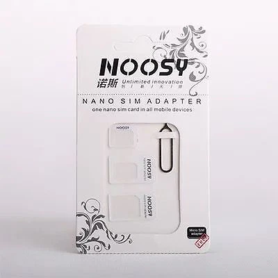 £0.01 • Buy Sim Card Adapter For All Mobile Phones 4 In 1 Pack Nano Standard Adaptor R