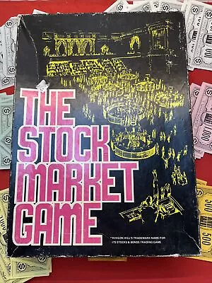 THE STOCK MARKET GAME (Vintage 1970) Avalon Hill Bookcase Game Investing Trading • $10