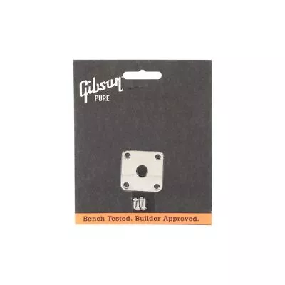 GIBSON Metal Jack Plate Nickel • $23.85