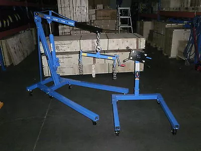 Engine Crane 1800kg  Engine Stand 680kg Load Leveller 900kg  Aus Std  (COMBO2)  • $499.99