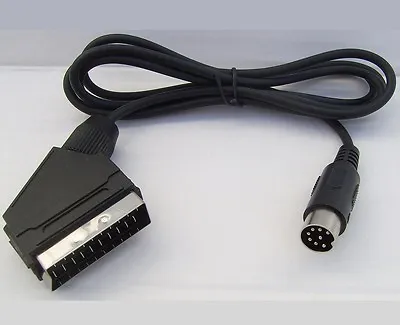 RGB Scart Cable Lead TV Wire For Sega Megadrive Master System - COPPER SHIELDED • $8.07