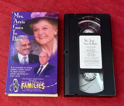 Mrs. Arris Goes To Paris VHS Angela Lansbury Diana Rigg Omar Sharif • $9.95