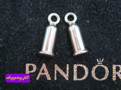 Pandora S925 ALE Sterling Silver Barrel Earrings Pendant 291002 Retired (0029) • £23.50