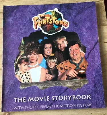 Flintstones Movie Book W/John Goodman And Rosie O'Donnell 1993 • $5