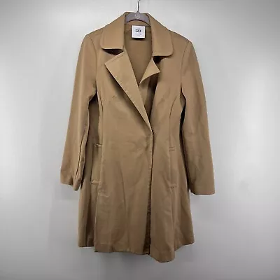 Cabi Love Carol Casablanca Camel Tan Trench Coat Jacket Womens Small Belted • $55