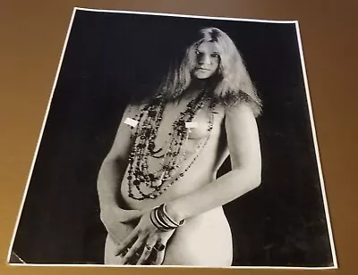  Vintage Cool Janis Joplin Naked Nude Mini Poster Fair Festival Head Shop Pearl! • $18.45