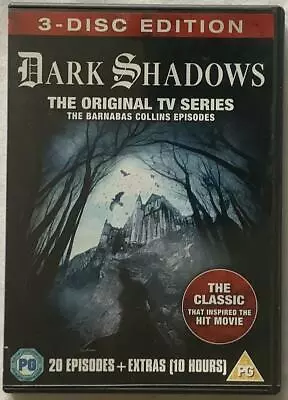 Dark Shadows - The Original Tv Seires Barnabas Collins Episodes- Reg 2 Dvd 2012 • £3.49