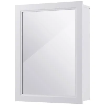 Sturdy Bathroom Mirrored Cabinet Wall Mounted Kitchen Medicine Cabinet Storage • $64.99