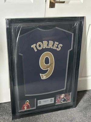 £295 • Buy Fernando Torres Signed Liverpool Shirt Framed