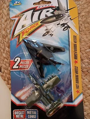 Air Force Diecast Metal & Plastic  Airplane A-10 Warthog F-117 Night Hawk TOYS  • $14.50