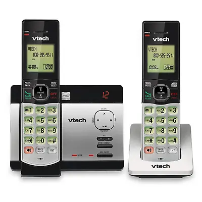 VTech 2 Handset Phone System W Digital Answering System & Caller ID/Call Waiting • $39.99