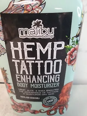 Malibu Tan Hemp Tattoo Enhancing Body Moisturizer - 18 Fl. Oz. • $7