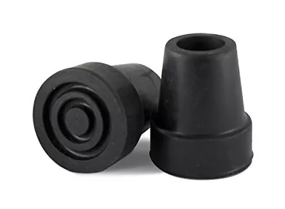 2 Pcs Cane Tips 3/4 Inch Heavy Duty Rubber Cane Tips Anti Slip TPR Replacement • $5.97