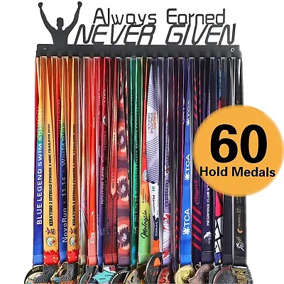Goutoports Medal Holder Display Hanger Rack Frame Shelf For Sport Race Runner • $20.99