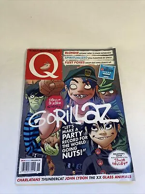 Q Magazine June 2017 #372 Gorillaz Blondie Collector’s Cover By Jamie Hewlett • $30