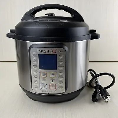 Instant Pot DUO Plus60 9-in-1 Electric Pressure Cooker - Stainless 6 Quart • $44.95