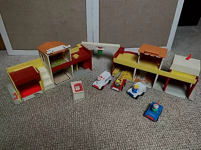 Vintage Fisher Price 1973 Play Family Village #997 W/Accessories • $59.95